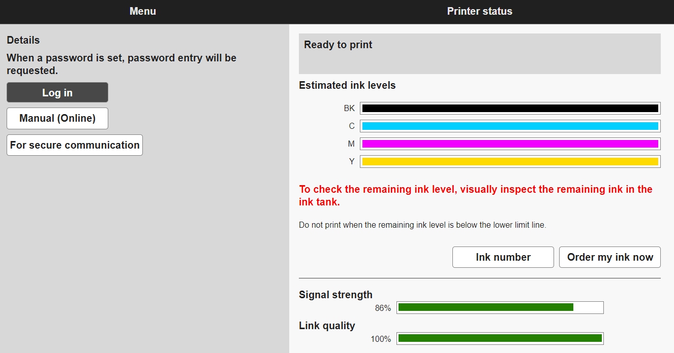 【問題】「印刷中」から進まない