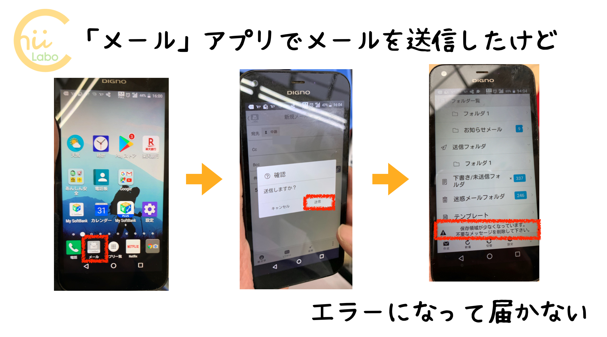 どんなエラーメッセージなのか？