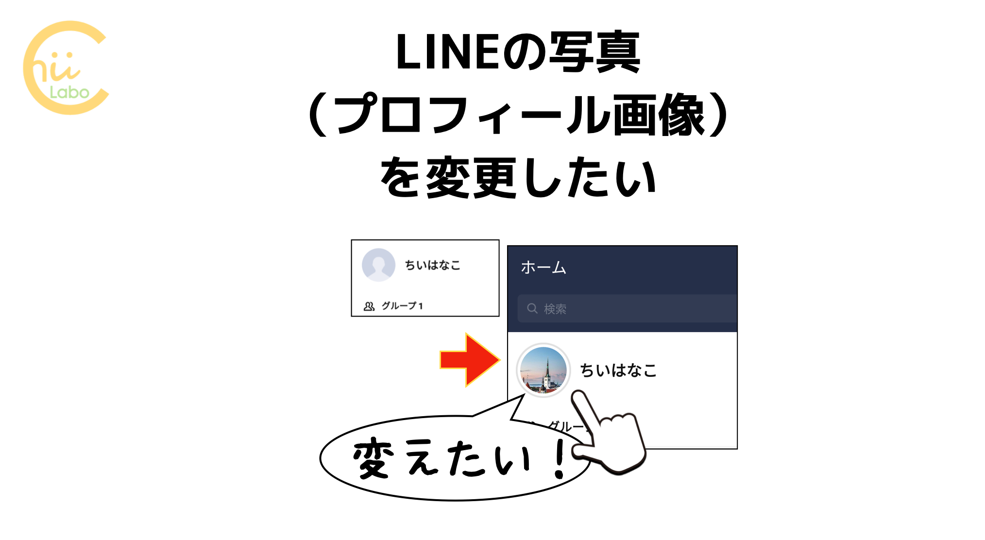 Line プロフィールを変更したら勝手にタイムラインに投稿された ちいラボ