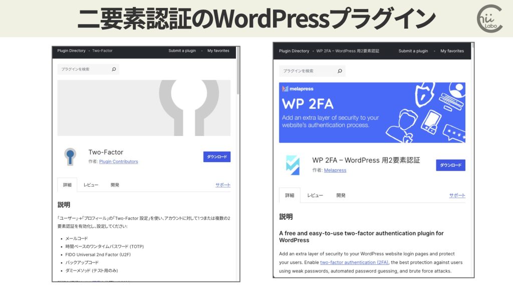 定番のWordPress二要素認証プラグイン